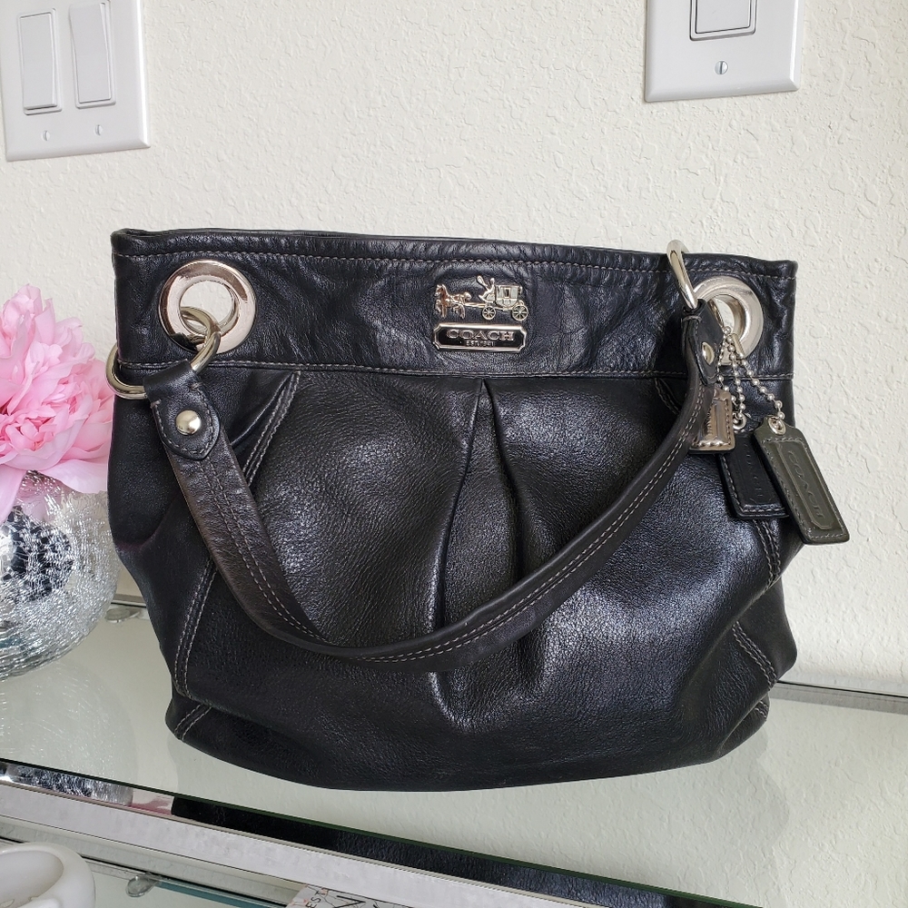 Coach Leather Hippie Bag